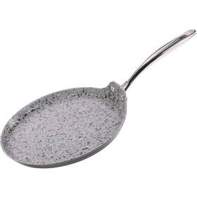 Pánev palačinková Lamart LT1291 GRANIT, 25 cm černá/šedá

