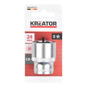 Nástrčná hlavice Kreator KRTH30715 1/2" 24mm 

