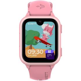 Chytré hodinky Garett Kids Vibe AI 4G růžové

