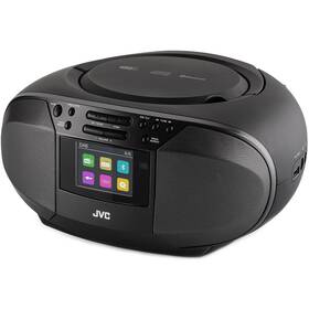 Radiopřijímač DAB+/CD JVC RD-E664B-DAB černý

