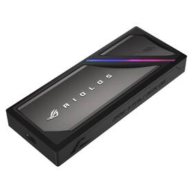 Externí rámeček Asus ROG Strix Aiolos, ARGB, SSD M.2, USB 3.2 Gen 2x2 černý

