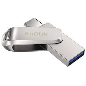 USB Flash SanDisk 1TB USB/USB-C stříbrná barva
