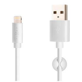 Kabel FIXED USB/Lightning, MFi, 1m bílý

