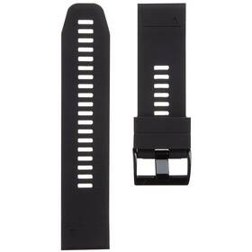 Řemínek Tactical QuickFit (26 mm), silikonový na Garmin Fenix 5X/6X/7X/8 černý


