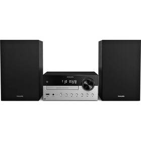 Mikrosystém Philips TAM4205M2 černý/stříbrný

