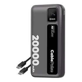 Powerbanka Obal:Me CablePulse Powerbanka 20000mAh 22,5W černá

