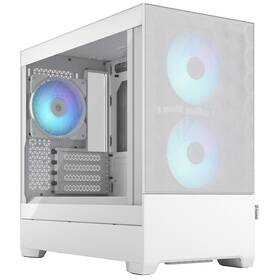 Case FRACTAL DESIGN RGB Tempered Glass Clear Tint bílá

