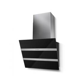 Odsavač par Faber STEELMAX EV8 BK/X A55 černý/nerez/sklo

