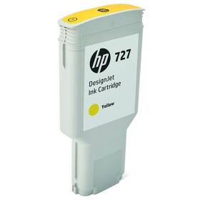 Inkoustová náplň HP 727, 300 ml žlutá


