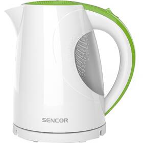 Rychlovarná konvice Sencor SWK 1511GR bílá/zelená

