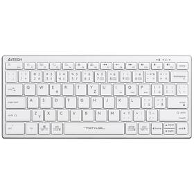 Klávesnice A4Tech FBX51C, CZ/SK layout bílá

