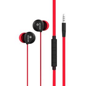 Sluchátka Sencor SEP 172 VCM červená

