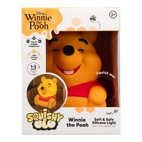Dekorativní LED Paladone Pooh světlo SquishyGlo silikonové vícebarevné

