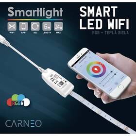LED pásek Carneo SMART RGBW, Wi-Fi, 5m 

