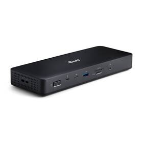 Dokovací stanice Club3D 16v1 ThunderBolt 4, 2xThunderbolt/3xDP/2xHDMI/3xUSB/RJ45/SD-TF Karta/1xUSB-C 150W PD černá

