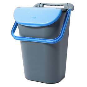 Odpadkový koš na tříděný odpad Belli E Forti BF37240, 40 l šedý/modrý

