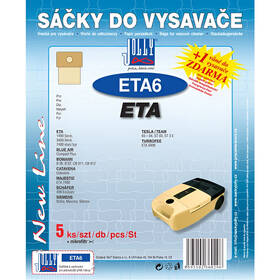 Sáčky do vysavače Jolly ETA 6 (5 ks) 

