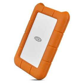 Externí pevný disk 2,5" Lacie Rugged 2TB, USB-C oranžový

