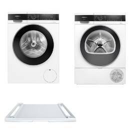 Set výrobků Siemens WG44G2Z3CS + WQ43G2AMCS + WZ27400 bílý

