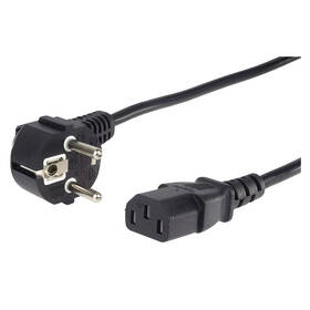 Kabel WG síťový 230V, 10A, Schuko, 1,5 m 

