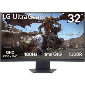 Herní monitor LG UltraGear 32GS60QC-B černý

