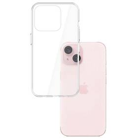 Kryt na mobil 3mk Armor Case na Apple iPhone 15 průhledná
