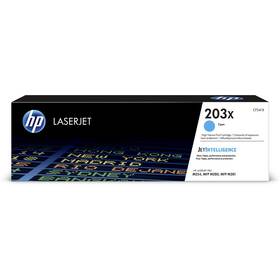Toner HP 203X, 2 500 stran azurový

