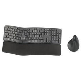 Klávesnice s myší Rapoo 8810ME, CZ/SK šedá

