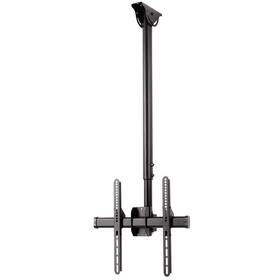 Držák TV Hama stropní, otočný, pro úhlopříčky 32" až 65", nosnost 50 kg černý

