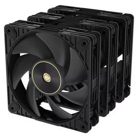 Ventilátor Asus ProArt PF120 Black 3in1, 120 mm, 3 ks černý


