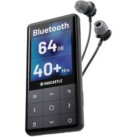 MP3 přehrávač Majority MP300 64GB černý

