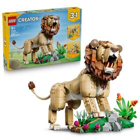 Stavebnice LEGO® Creator 3 v 1 31386 Divoká zvířata: Majestátní lev 


