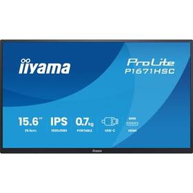 Monitor IIYAMA ProLite P1671HSC-B1 černý

