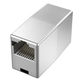 Spojka Hama RJ45 (F)/RJ45 (F) stříbrná

