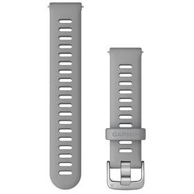 Řemínek Garmin Quick Release (18 mm), přezka silver šedý

