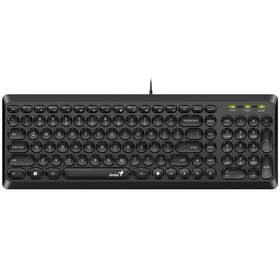 Klávesnice Genius Slimstar Q200, CZ/SK černá

