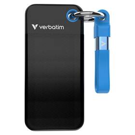 SSD externí Verbatim Pocket SSD 512GB černý/modrý

