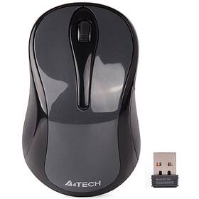 Myš A4Tech G3-280N, V-Track, 1200 DPI, 2,4GHz šedá

