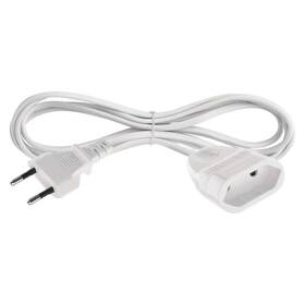 Kabel prodlužovací EMOS 1x zásuvka, 3m bílý

