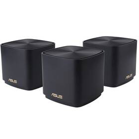 Komplexní Wi-Fi systém Asus ZenWiFi XD4 Plus (3-pack) černá barva
