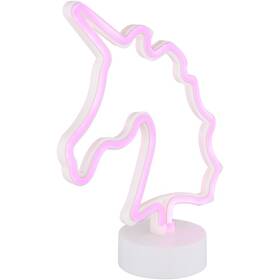 Stolní LED lampička GLOBO neon Unicorn II bílá

