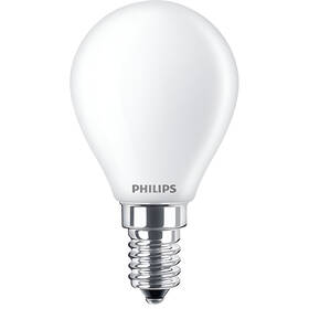  Žárovka LED Philips klasik, 4,3W, E14, teplá bílá