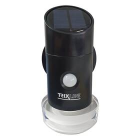 Venkovní lampička Trixline TR-65 LED solární černá

