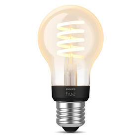 Chytrá žárovka Philips Bluetooth, filament, 7W, E27, White Ambiance 

