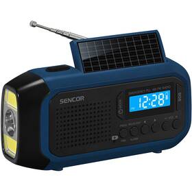 Radiopřijímač Sencor SRD 1050SCL BB černý/modrý

