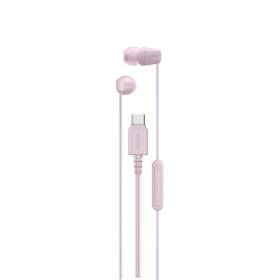 Sluchátka Sony IER-EX15C, USB-C růžová

