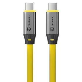 Kabel Tactical Fat Man 2.0 USB-C/USB-C 1m žlutý


