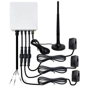 Měřič spotřeby IMMAX NEO SMART třífázový, Wi-Fi, TUYA černý/bílý

