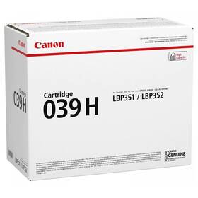 Toner Canon CRG 039 H, 25000 stran černý

