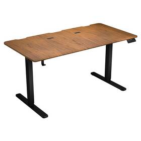 Herní stůl ENDORFY Atlas L Electric Dark Wood hnědý

